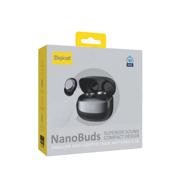 Digicell NanoBuds TWS (crne)